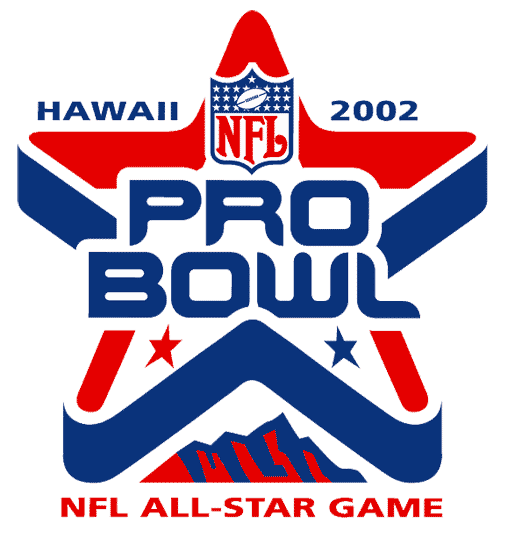 Pro Bowl 2002 Primary Logo t shirts iron on transfers